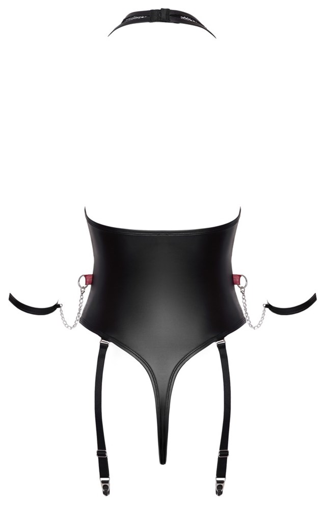 Bondage Crotchless Suspender Body
