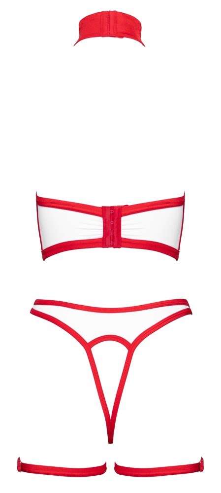 Open & Crotchless Nurse Set
