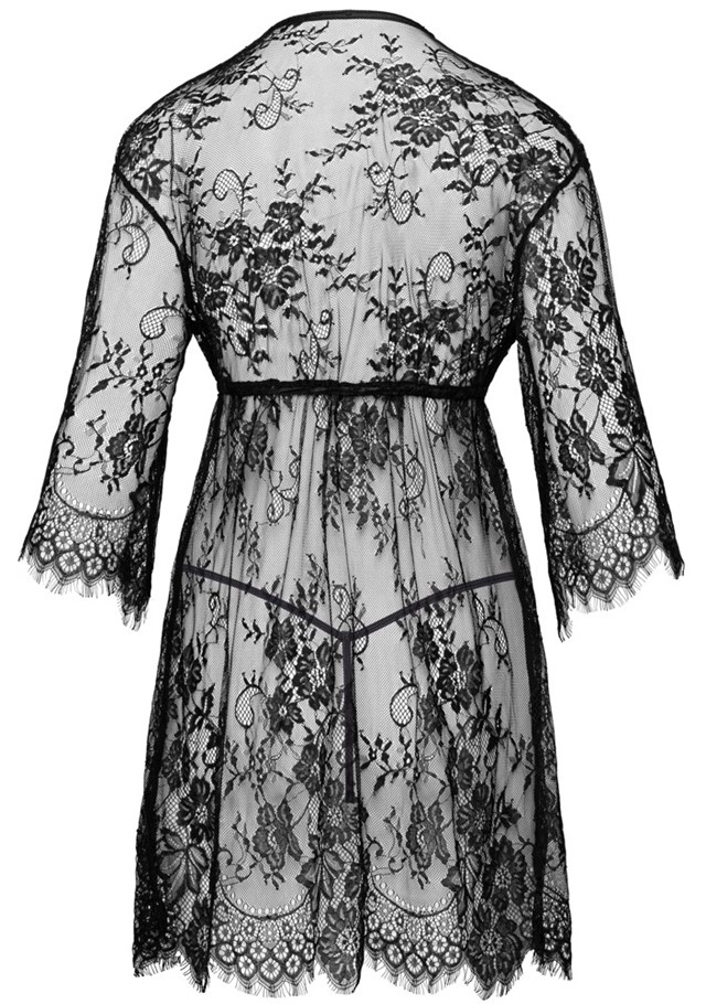 Lace Kimono + String