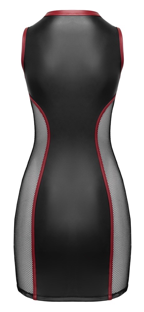 Sleeveless Mini Dress Black/Red