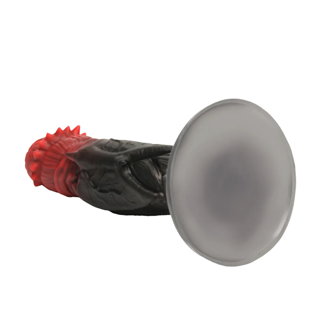 Count Cockula - Silicone Dildo - Red/Black