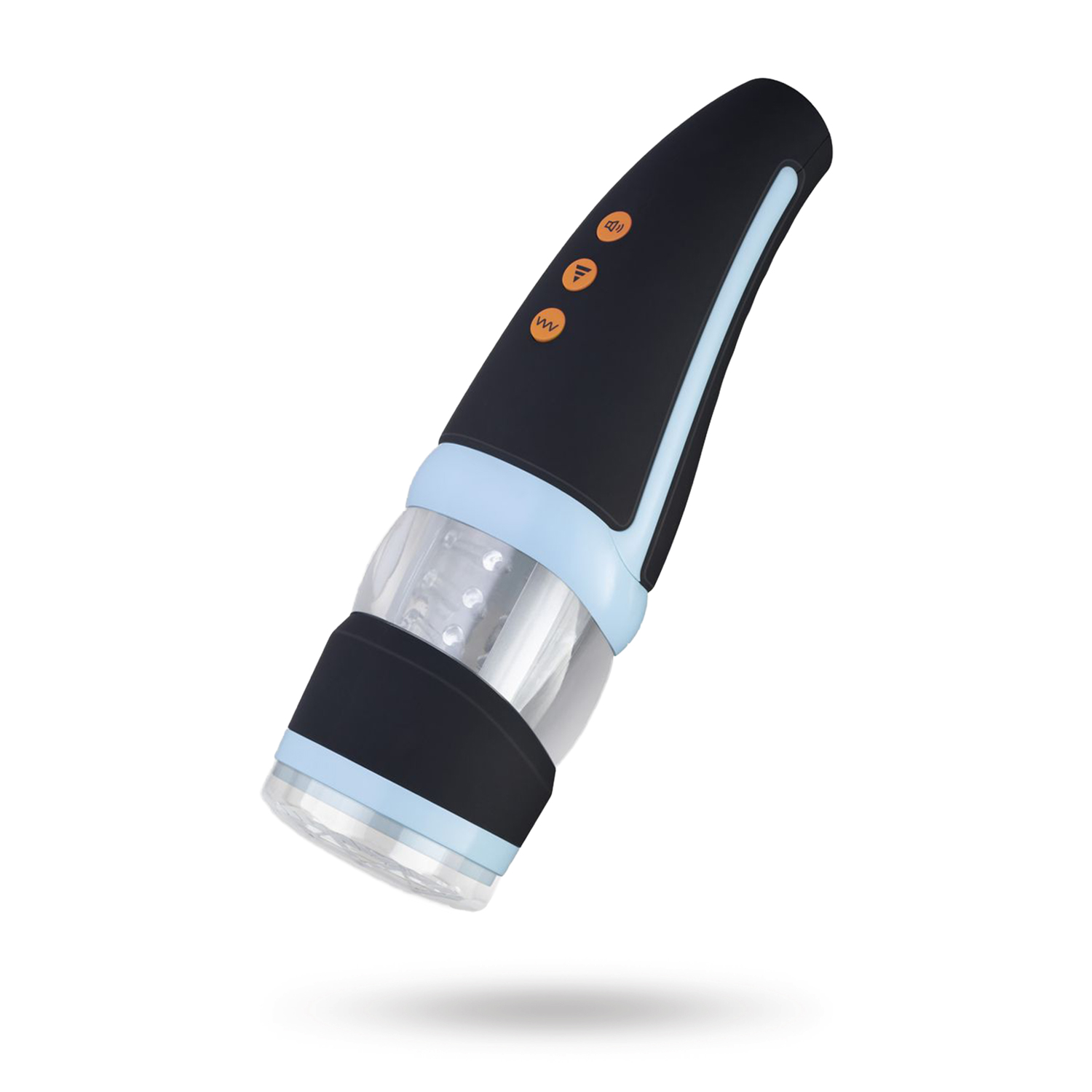 CP02 - Roterande och Vibrerande Automatisk Masturbator + Adapter