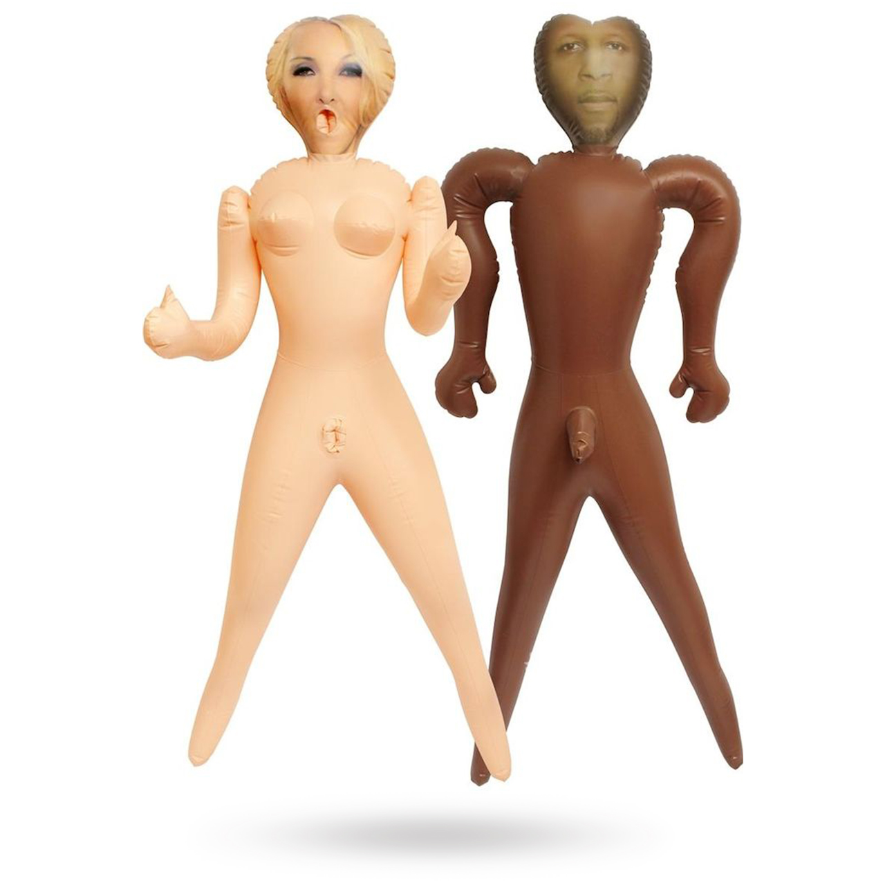 Cuckold Black Male & White Female BlowUps