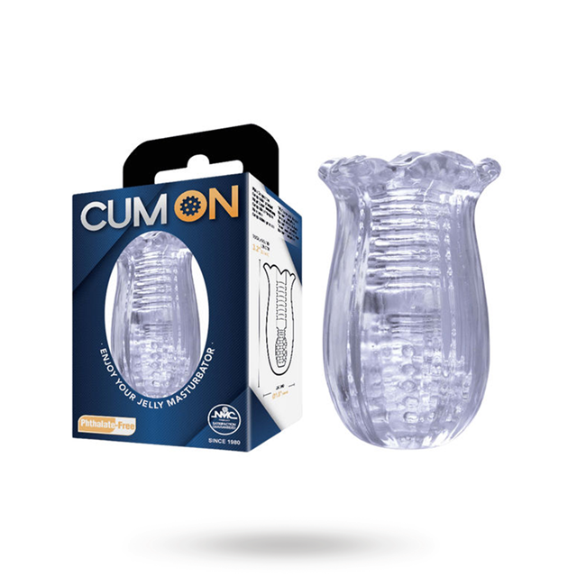 Cum On Mini Stroker - Tulip Clear