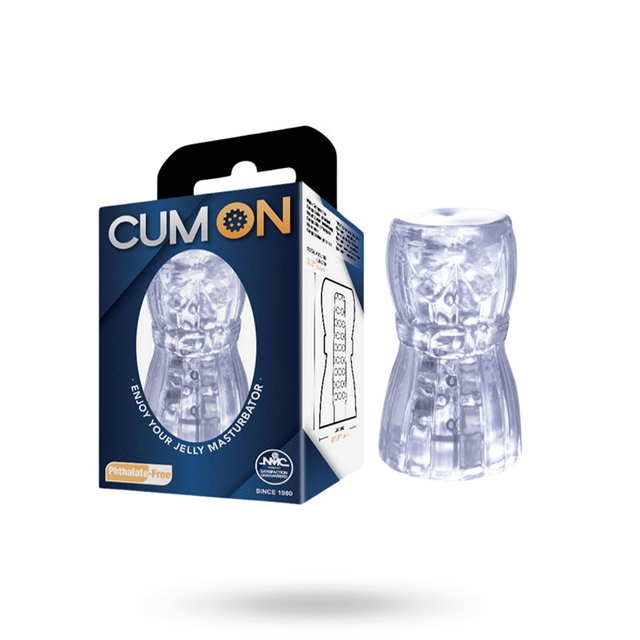 Cum On Mini Stroker – Nubby Dress Clear