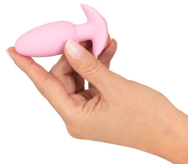 Vibrating Mini Butt Plug Pink