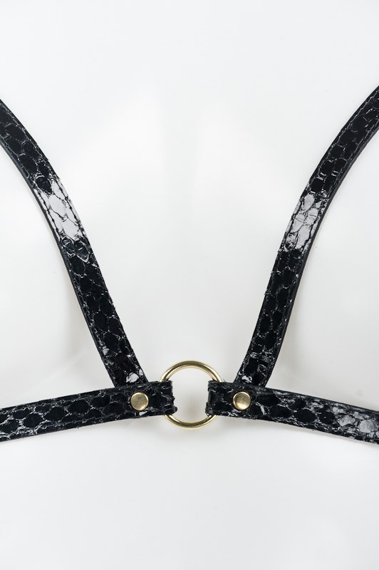 Luxe Python Bra Harness