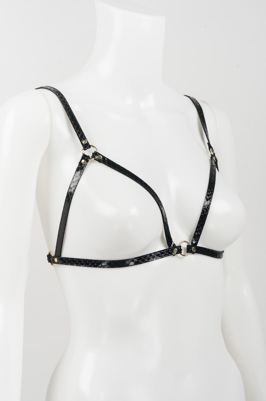 Luxe Python Bra Harness