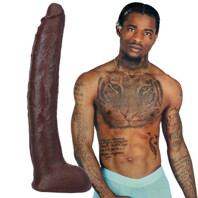 Damion Dayski ULTRASKYN Dildo 30 cm - Chocolate