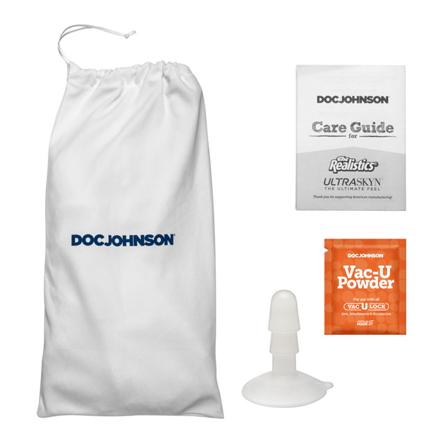 Dan Damage - Realistic ULTRASKYN Dildo 25 cm - Vanilla