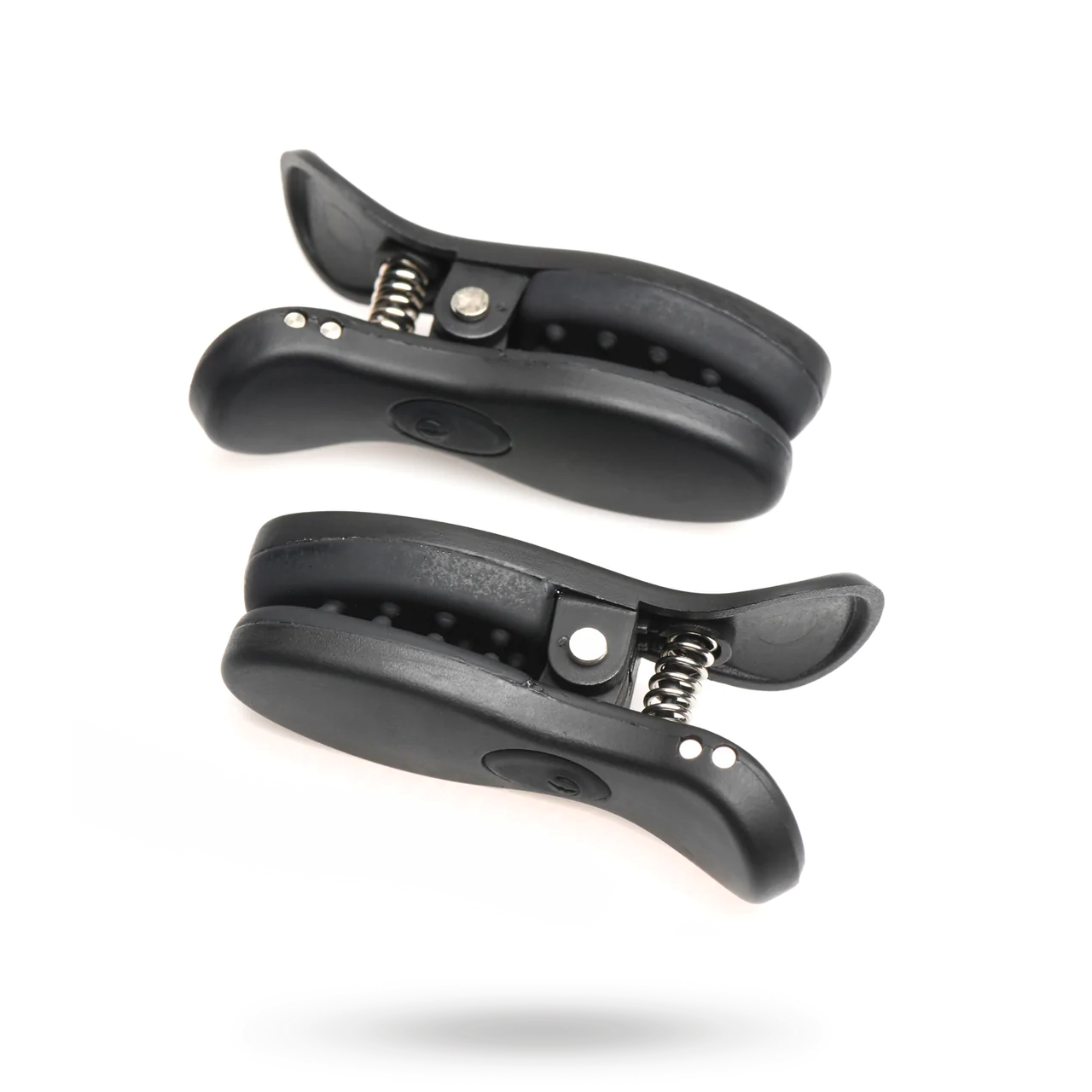 Dark Grip - Vibrating Nipple Clamps - Black
