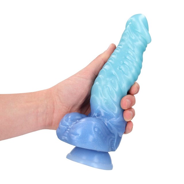Deep Sea Hydra Silicone Dildo - Blue