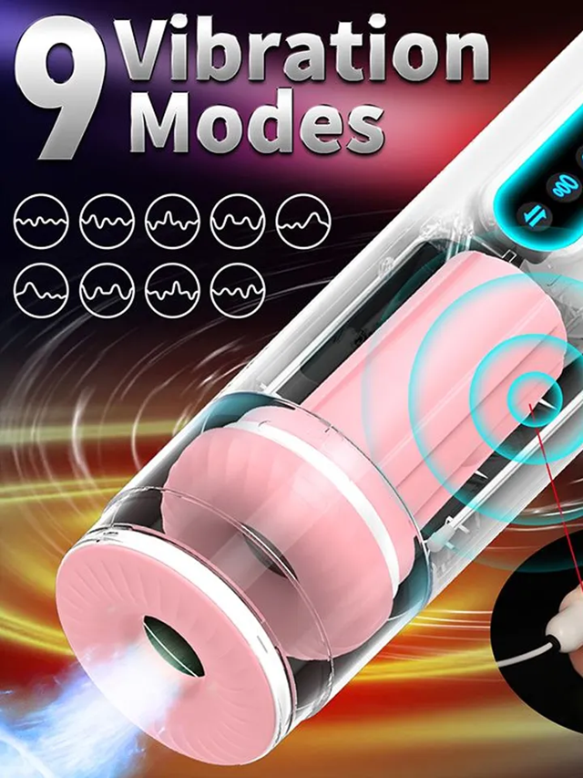 Deluxe Masturbator With Heating & Sucking