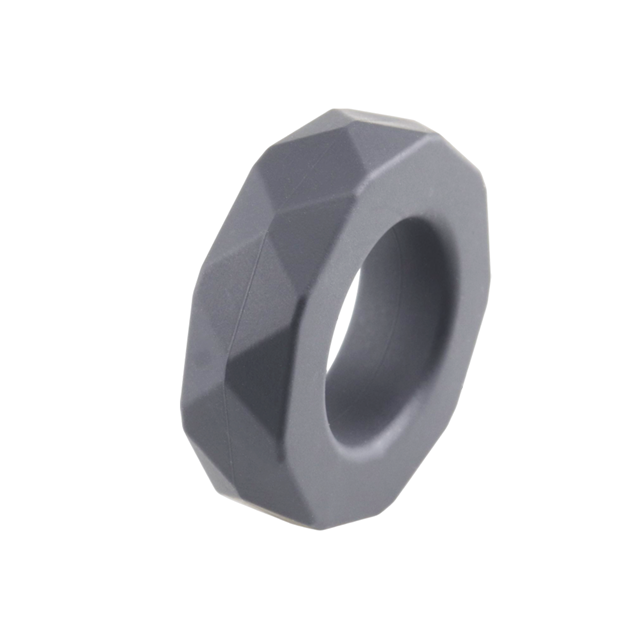 Deluxe Silicone Cock Ring Black