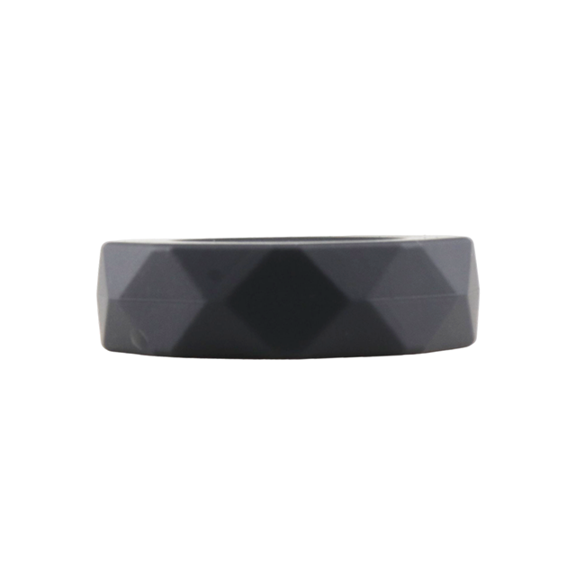 Deluxe Silicone Cock Ring Black