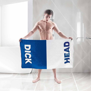 Dick/head Towel