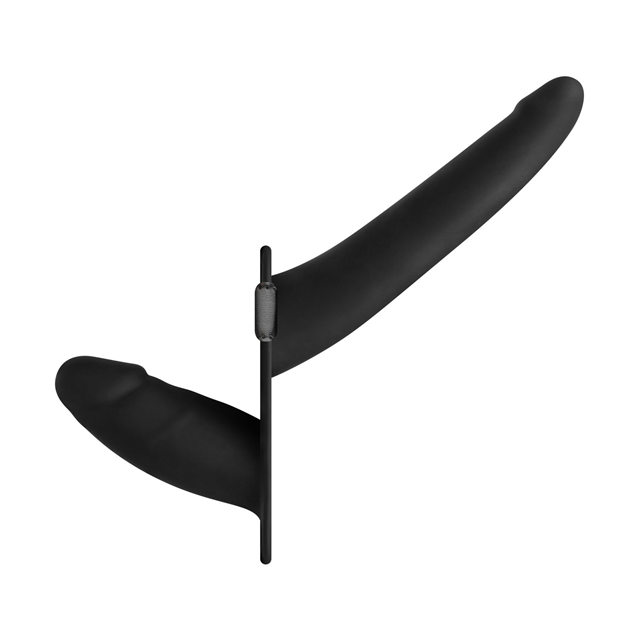 Double-Sided Strap-On Dildo Black