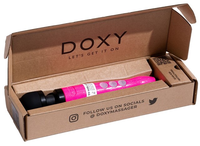 DOXY DIE CAST 3R UPPLADDNINGSBAR MASSAGESTAV - PINK