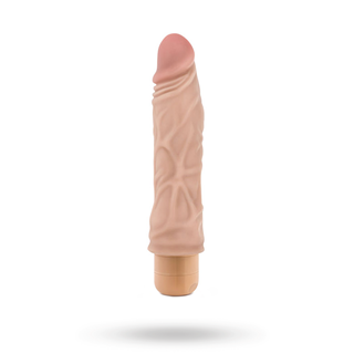 Dr. Skin Cock Vibe 10 Beige 21,5 Cm