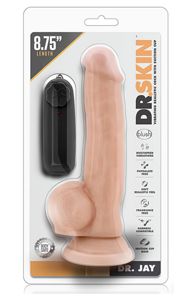 Dr. Skin Dr. Jay Vibrating Cock 22 cm
