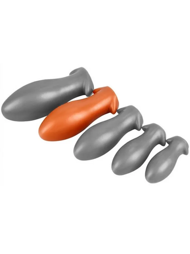 Dragon Egg Soft Silicone Butt Plug XL