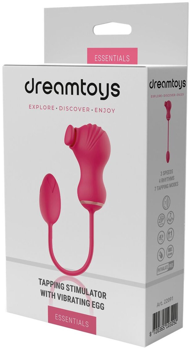 Flexible Dual Stimulator & Vibrating Egg