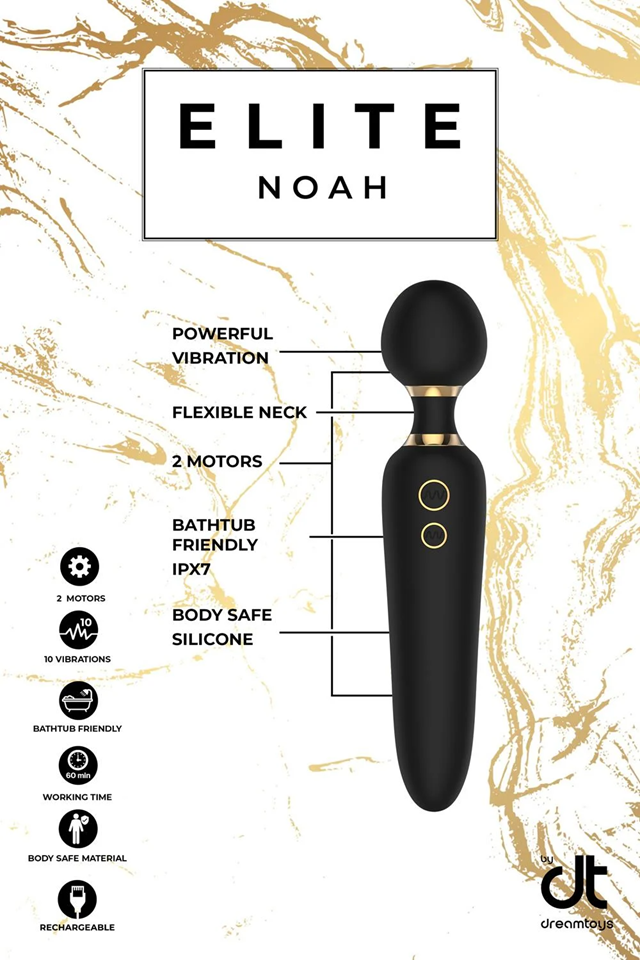 Noah Dual Wand Vibrator