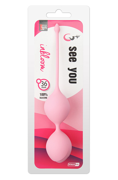 See You In Bloom Duo Balls 36mm Pink