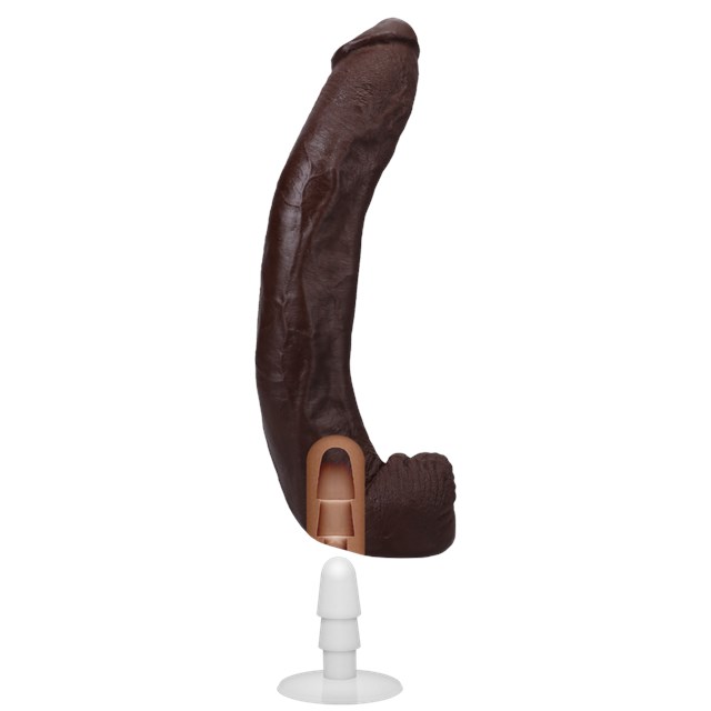 Dredd ULTRASKYN Dildo 34 cm - Chocolate