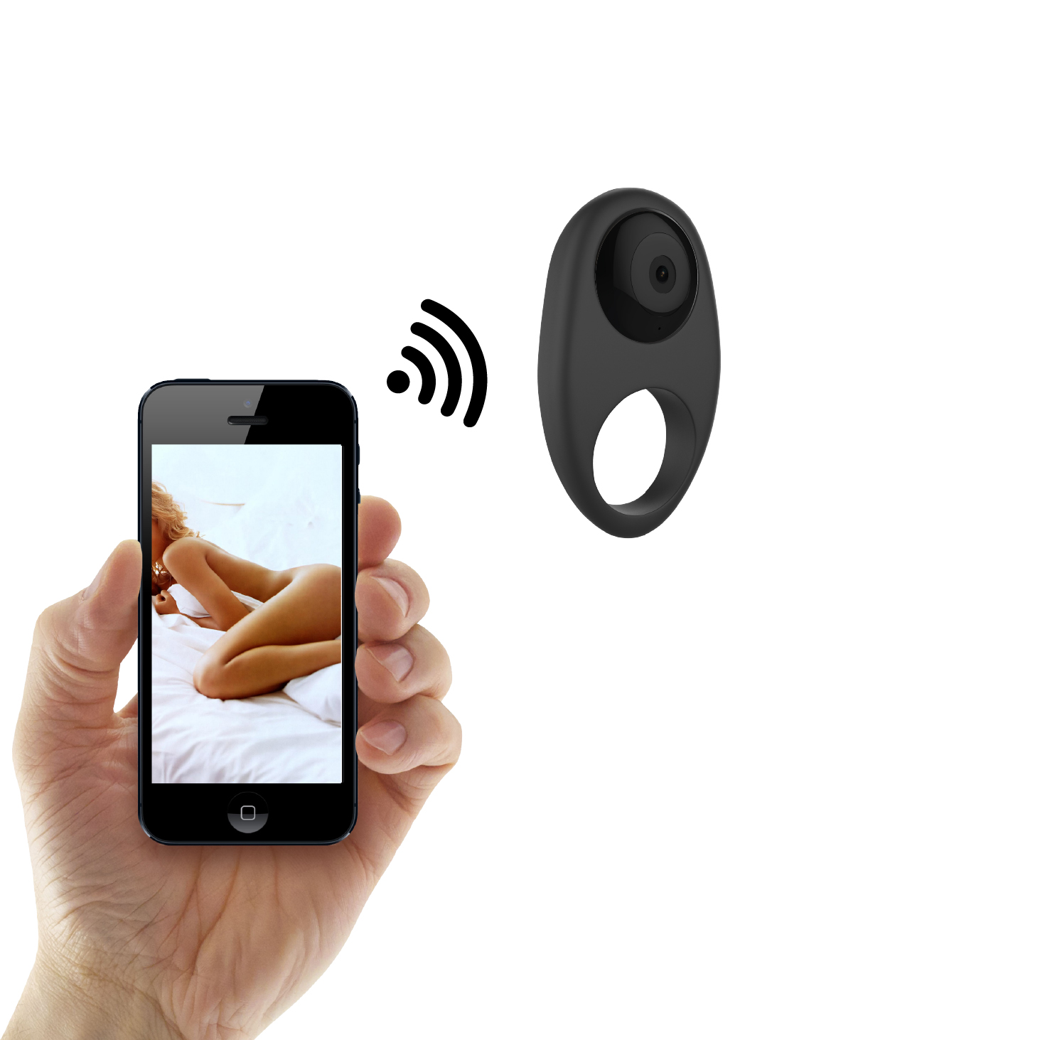 The Cock Cam - Penisring Med Wifi och Högupplöst Kamera | SEXLEKSAKER - MEST FÖR HONOM - Penisringar | Intimast