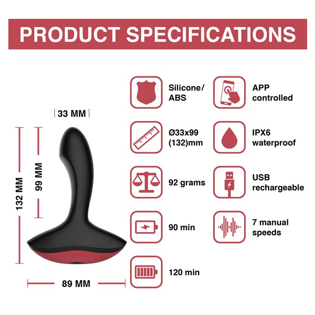 MAGIC MOTION - SOLSTICE APP CONTROLLED PROSTATE VIBRATOR