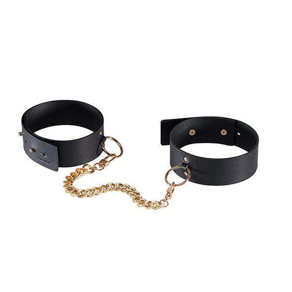 Maze Ankle & Knee Cuffs - Black