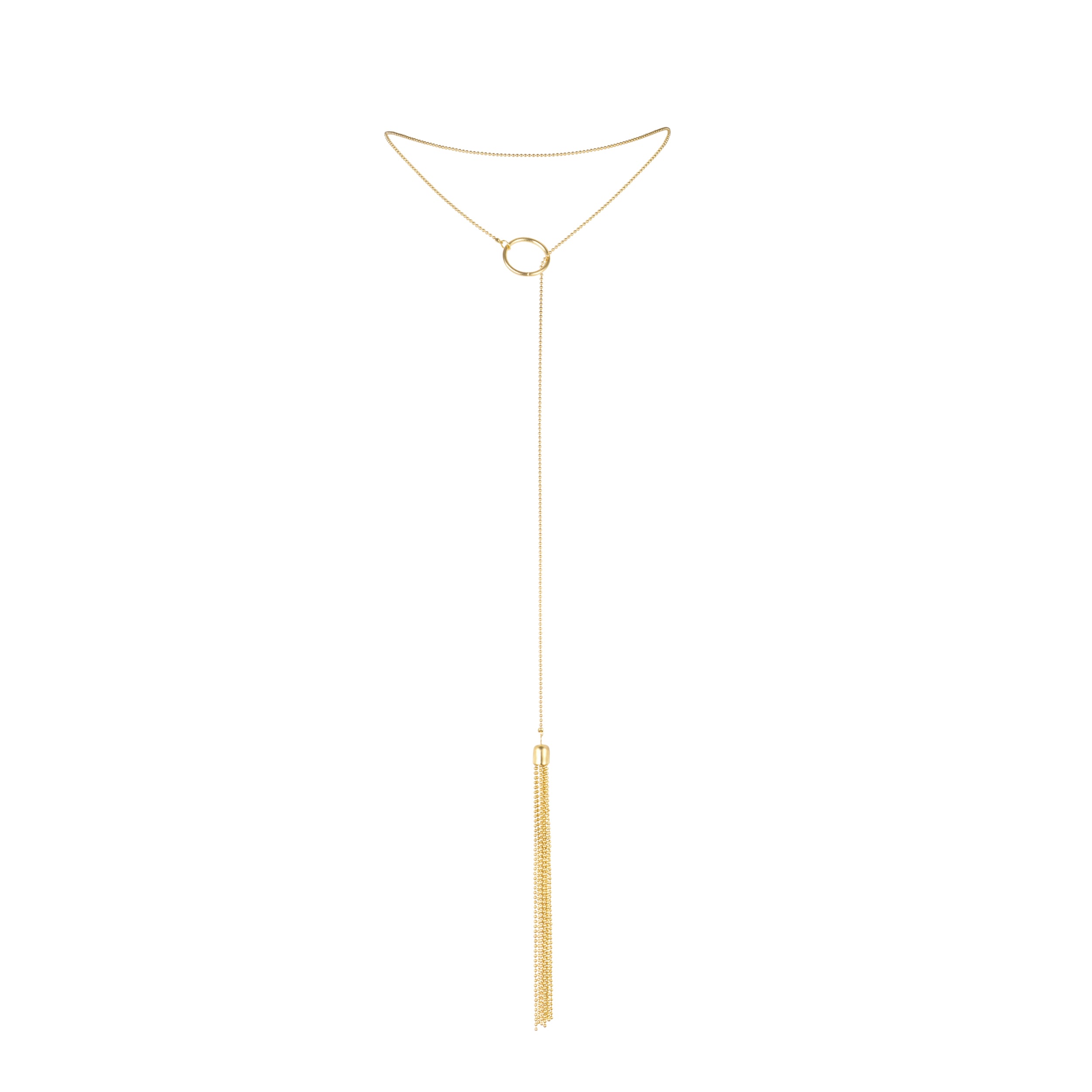 MAGNIFIQUE TICKLER PENDANT - GOLD
