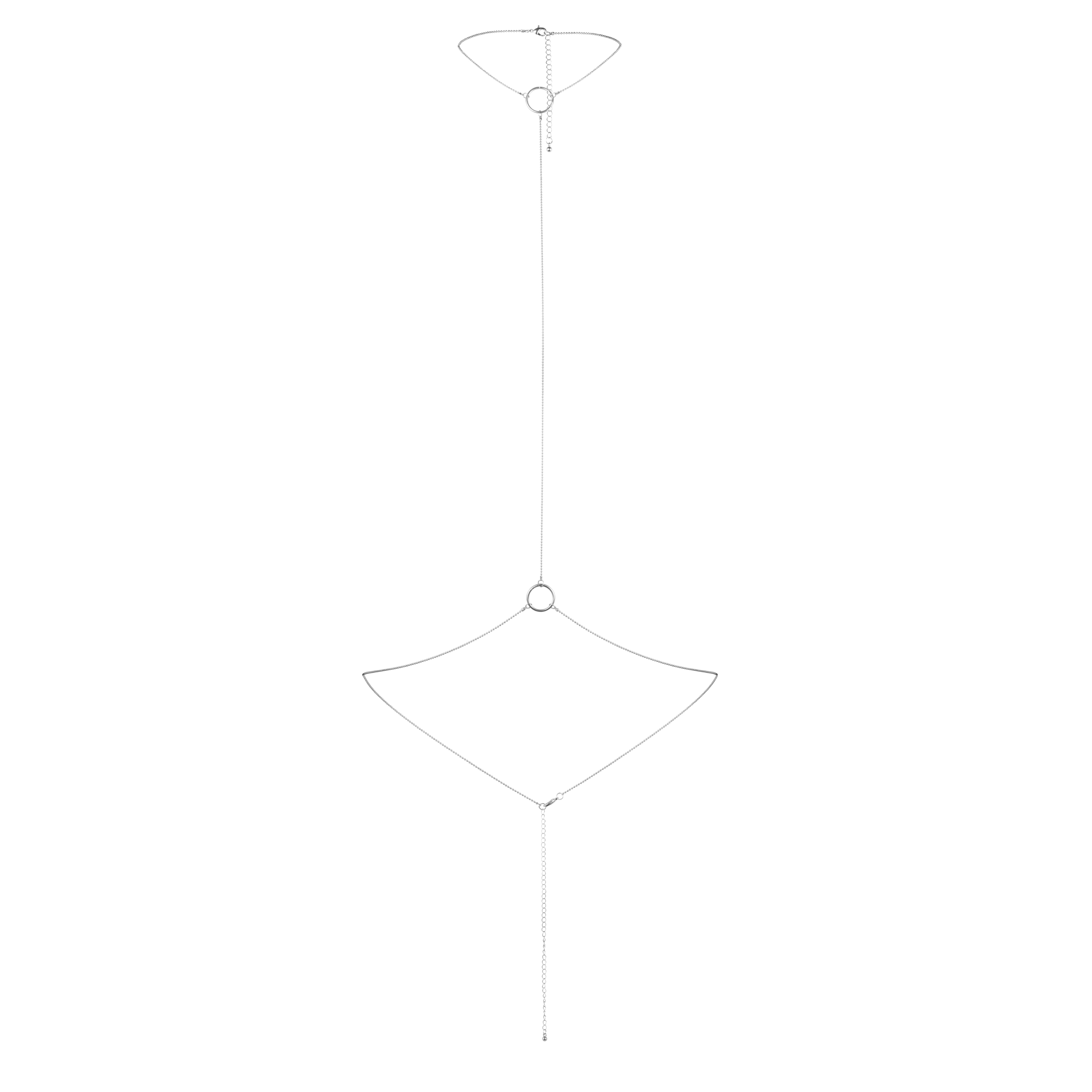 MAGNIFIQUE BODY CHAIN - SILVER
