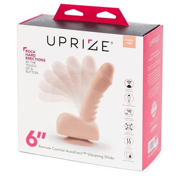 Vibrating Dildo 6"