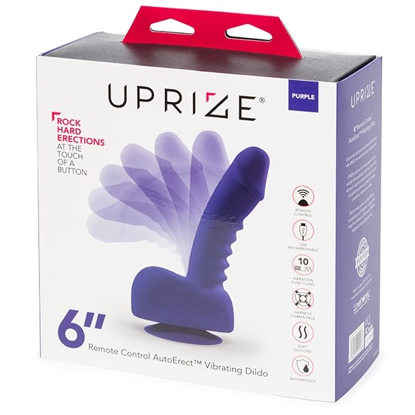Vibrating Dildo 6"