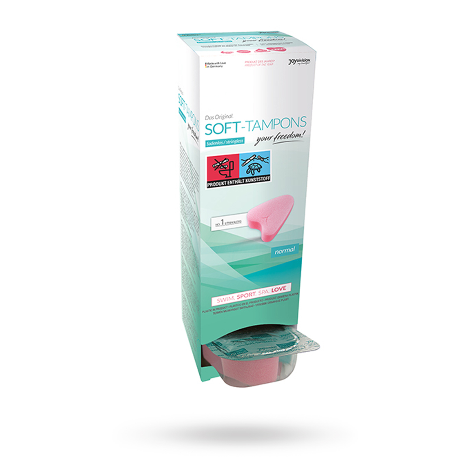 SOFT-TAMPONS STRINGLESS NORMAL 10 ST