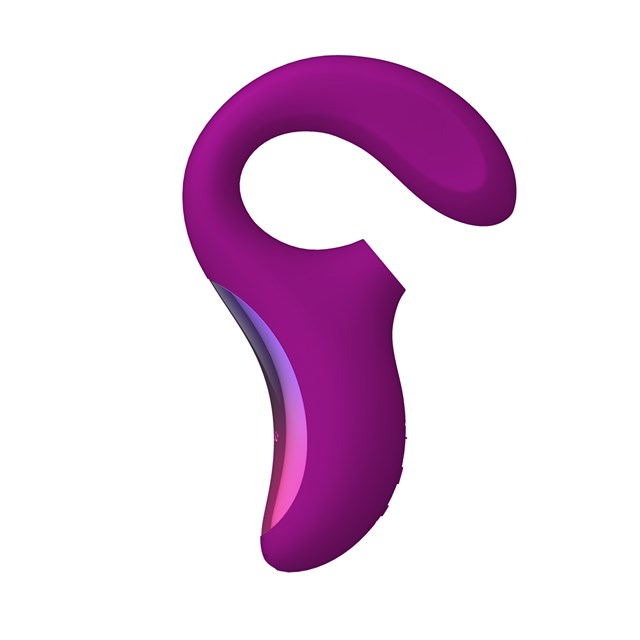 Enigma - Dubbelstimulerande Sonisk Vibrator - Lila