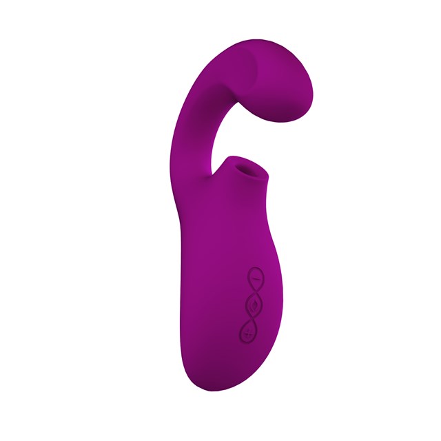 Enigma - Dubbelstimulerande Sonisk Vibrator - Lila