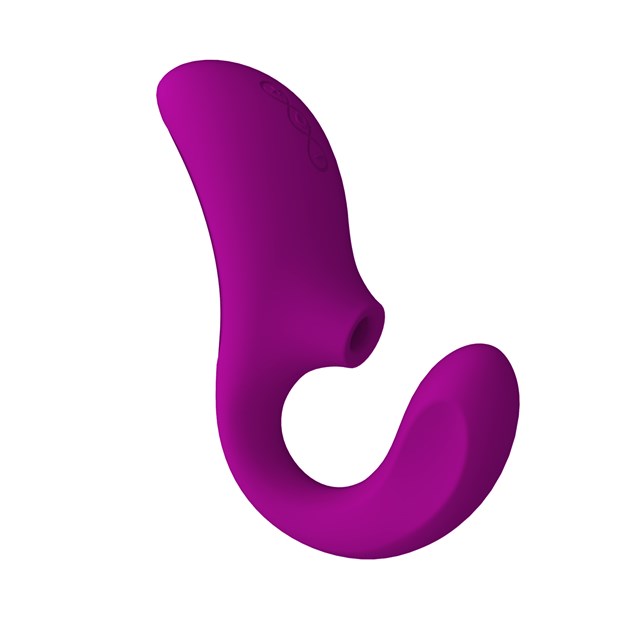 Enigma - Dubbelstimulerande Sonisk Vibrator - Lila