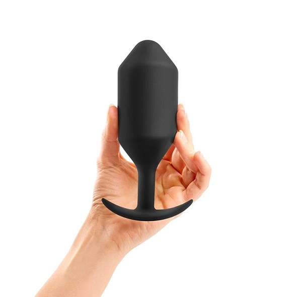 B-VIBE - SNUG PLUG 6 - BLACK