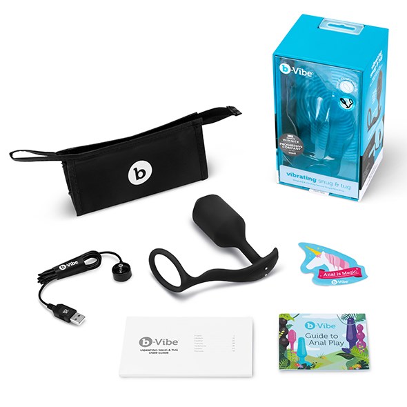 B-VIBE - VIBRATING SNUG & TUG XL