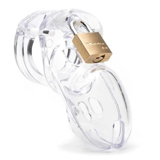 Cb-x Cb-3000 Chastity Cock Cage Transparent 76 Mm