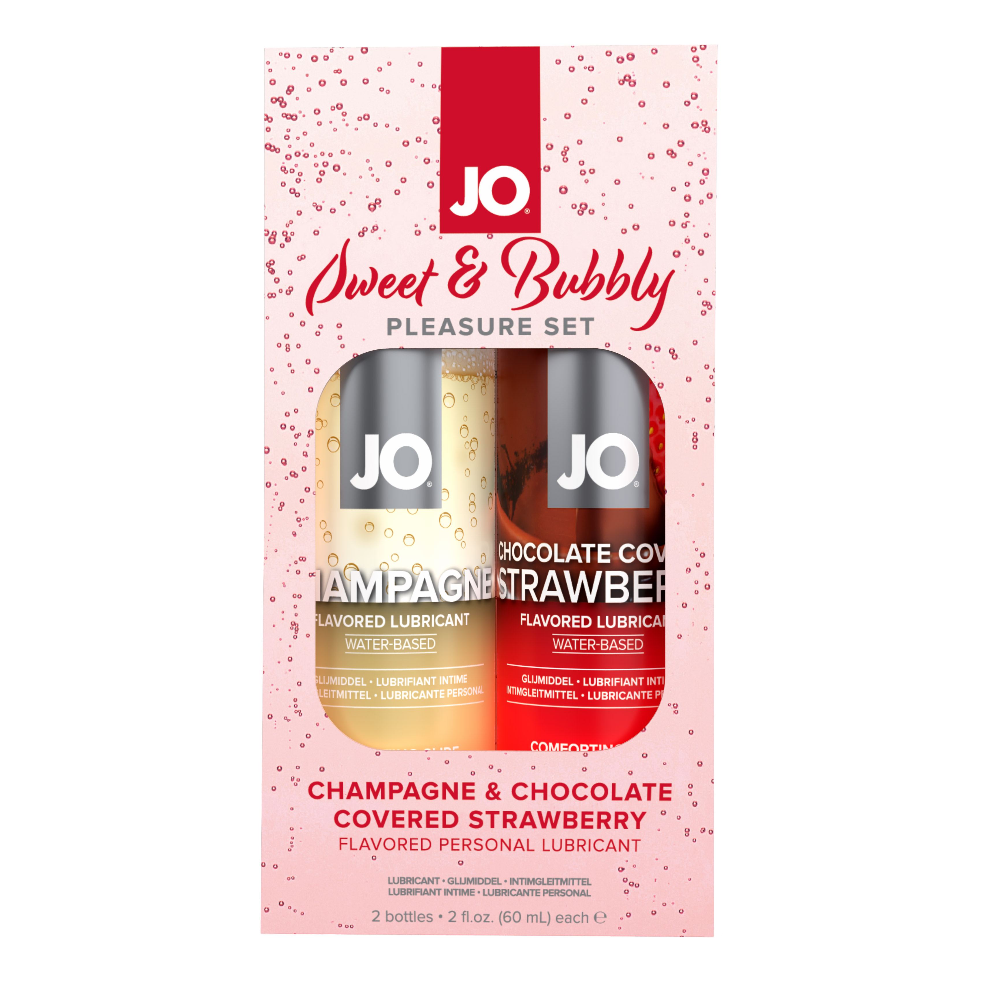 SWEET & BUBBLY SET CHAMPAGNE & CHOCOLATE COVERED STRAWBERRY