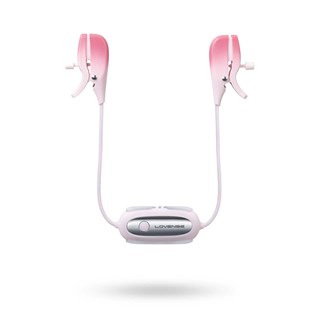 Gemini App-controlled Vibrating Nipple Clamps - Rosa