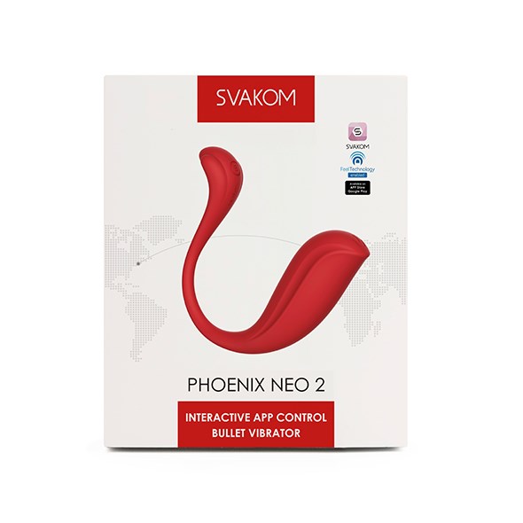 SVAKOM - CONNEXION SERIES PHOENIX NEO 2 INTERACTIVE BULLET VIBRATOR