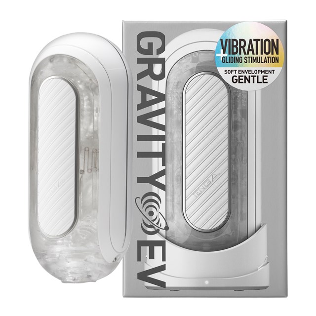 FLIP ZERO GRAVITY ELECTRONIC VIBRATION WHITE