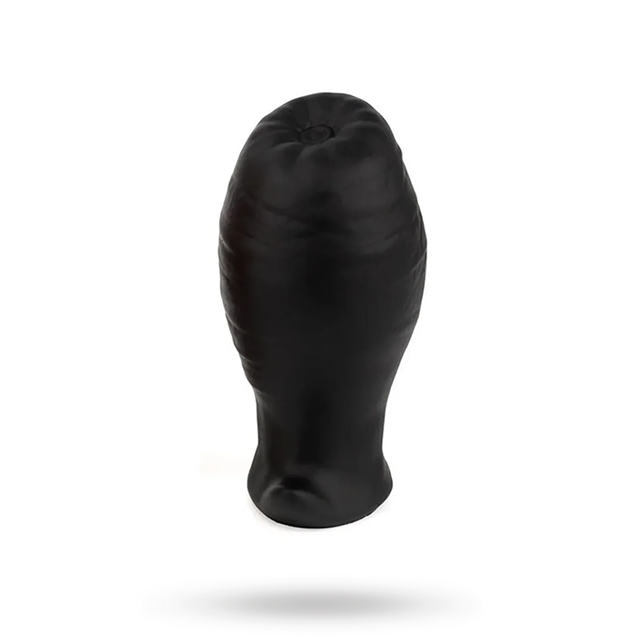 Egg Ass Plug Black 12,5 cm