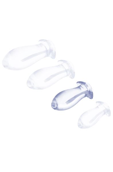 Eggplay Clear Transparent Plug 13,5 cm