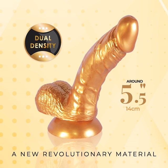Emrys Dual Density Silicone Dildo 14 cm